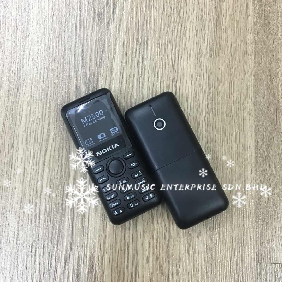 (Black)NOKIA 2500 MINI Super mini Body Wireless Bluetooth Dialer Phone(Ready Stock)